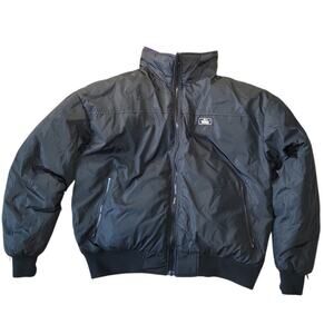 VTG Woolrich Reversible Down Puffer Jacket L Purple Black